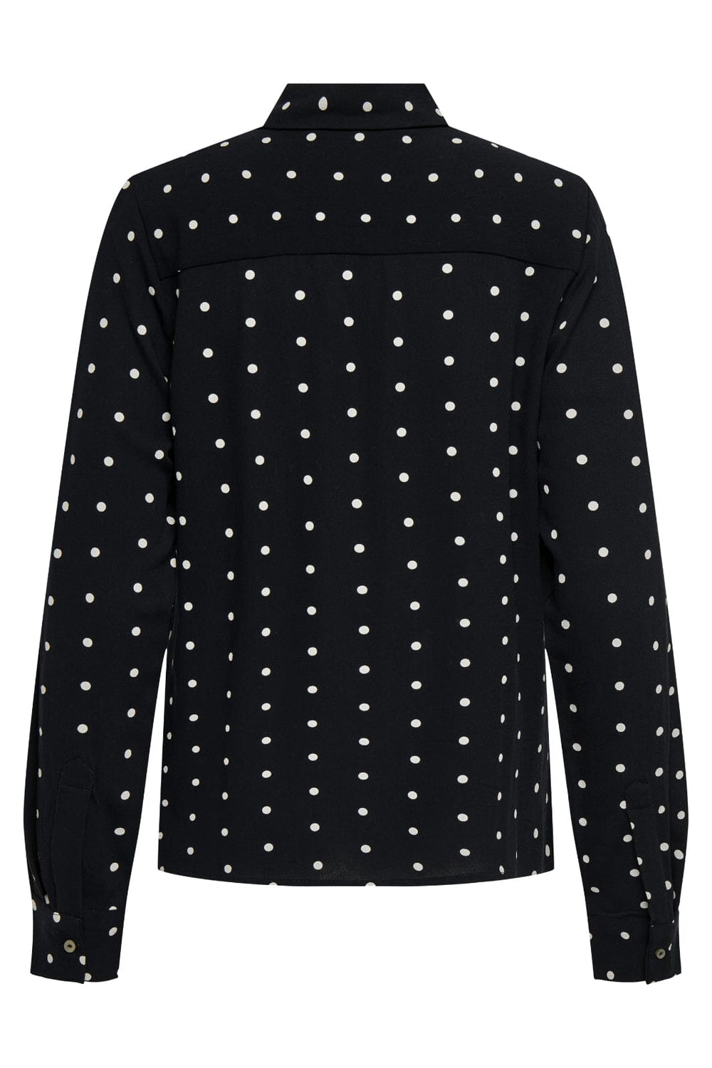 Only - Onlkeshav L/S Shirt - 4959205 Black Dots Skjorter