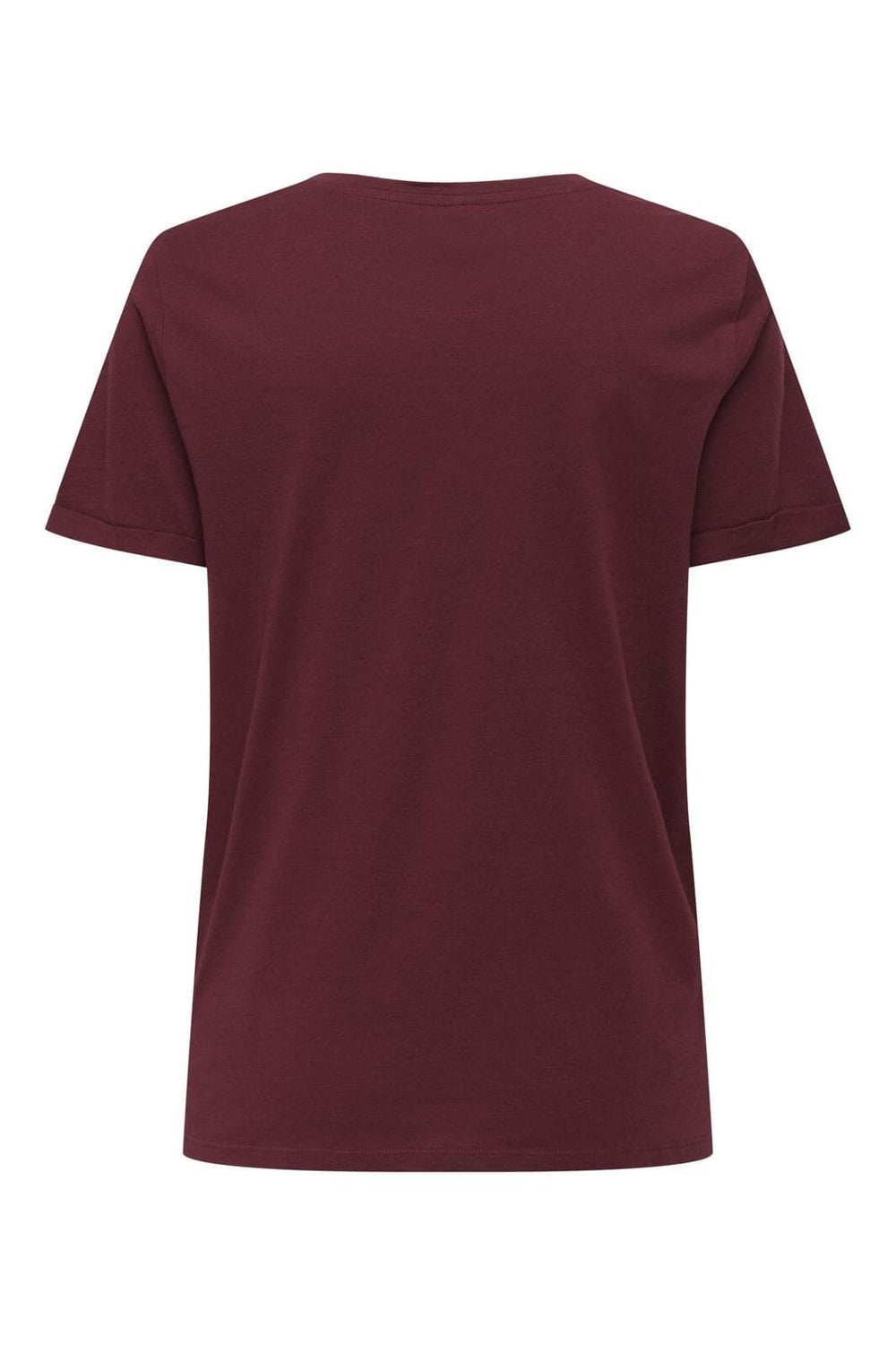 Only - Onllina Life S/S Bear O-Neck Box - 4895756 Cabernet New York Teddy