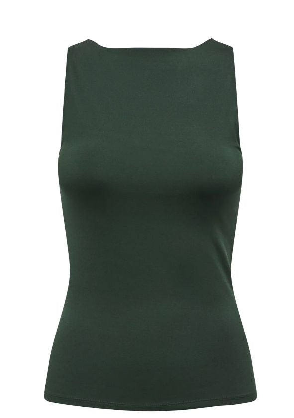 Only - Onllone Life S/L 2-Way Top - 4486675 Scarab Tank Top