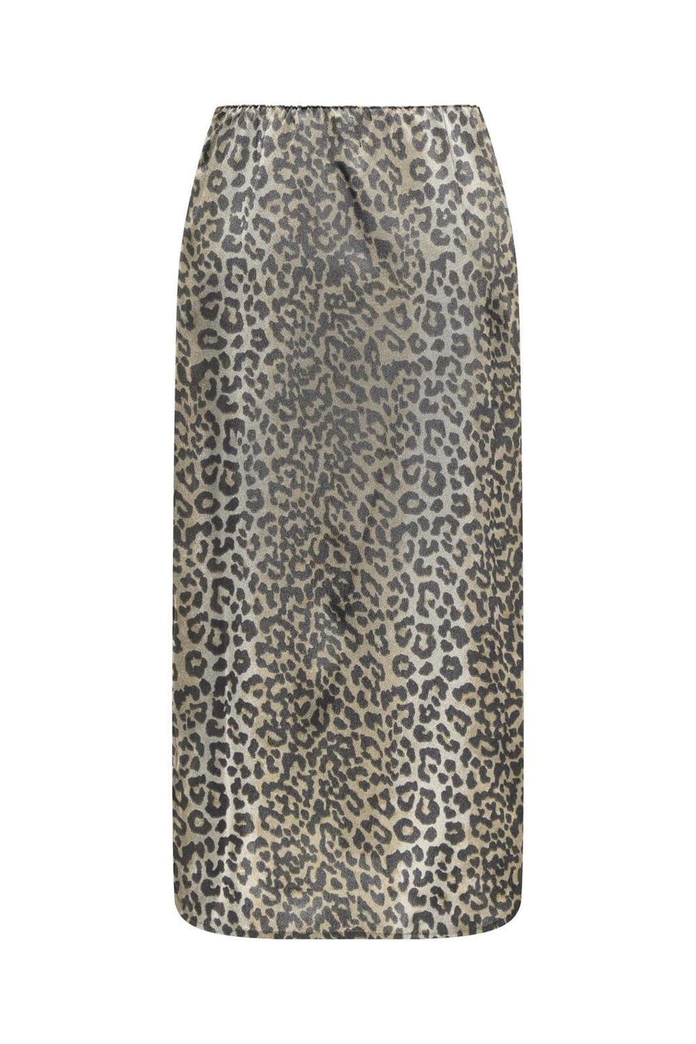Only - Onlnova Life Elite Lamar Slit Skirt - 4746301 Timber Wolf 631 Wildlife