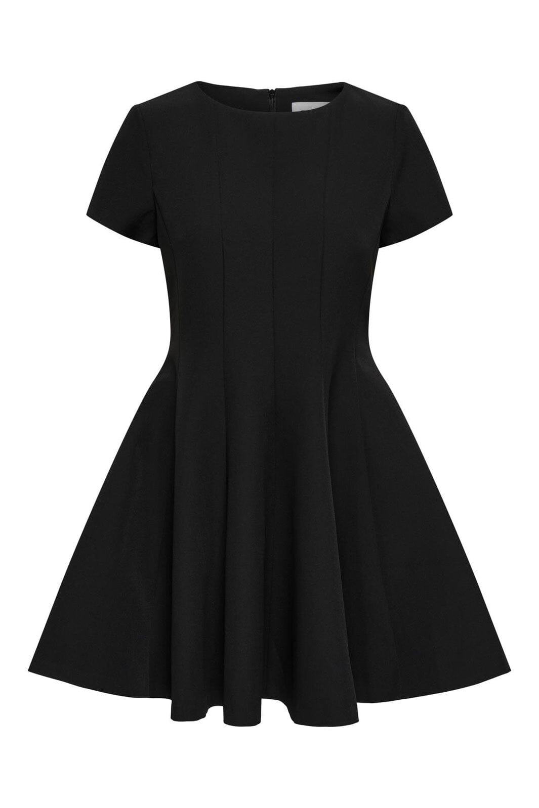 Only - Onlorleen Life S/S Peplum Dress Tlr Ox - 4961550 Black