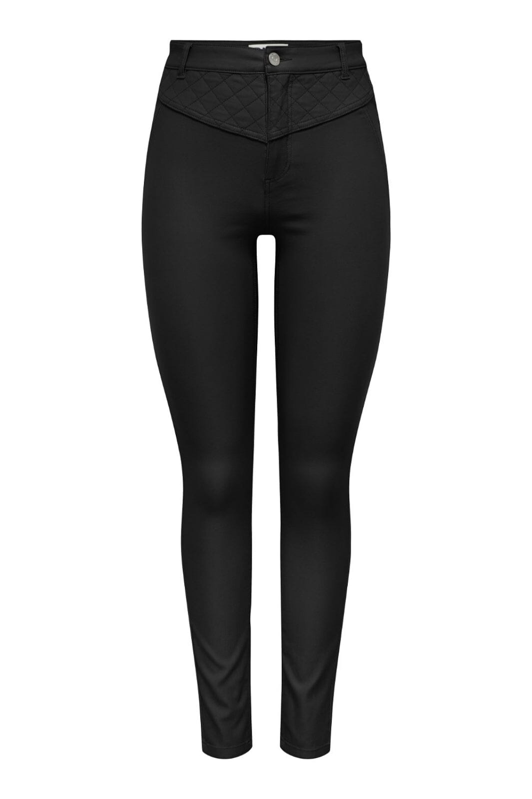 Only - Onlpaola-Nya Lank Quil Coat Rp - 4412102 Black Bukser