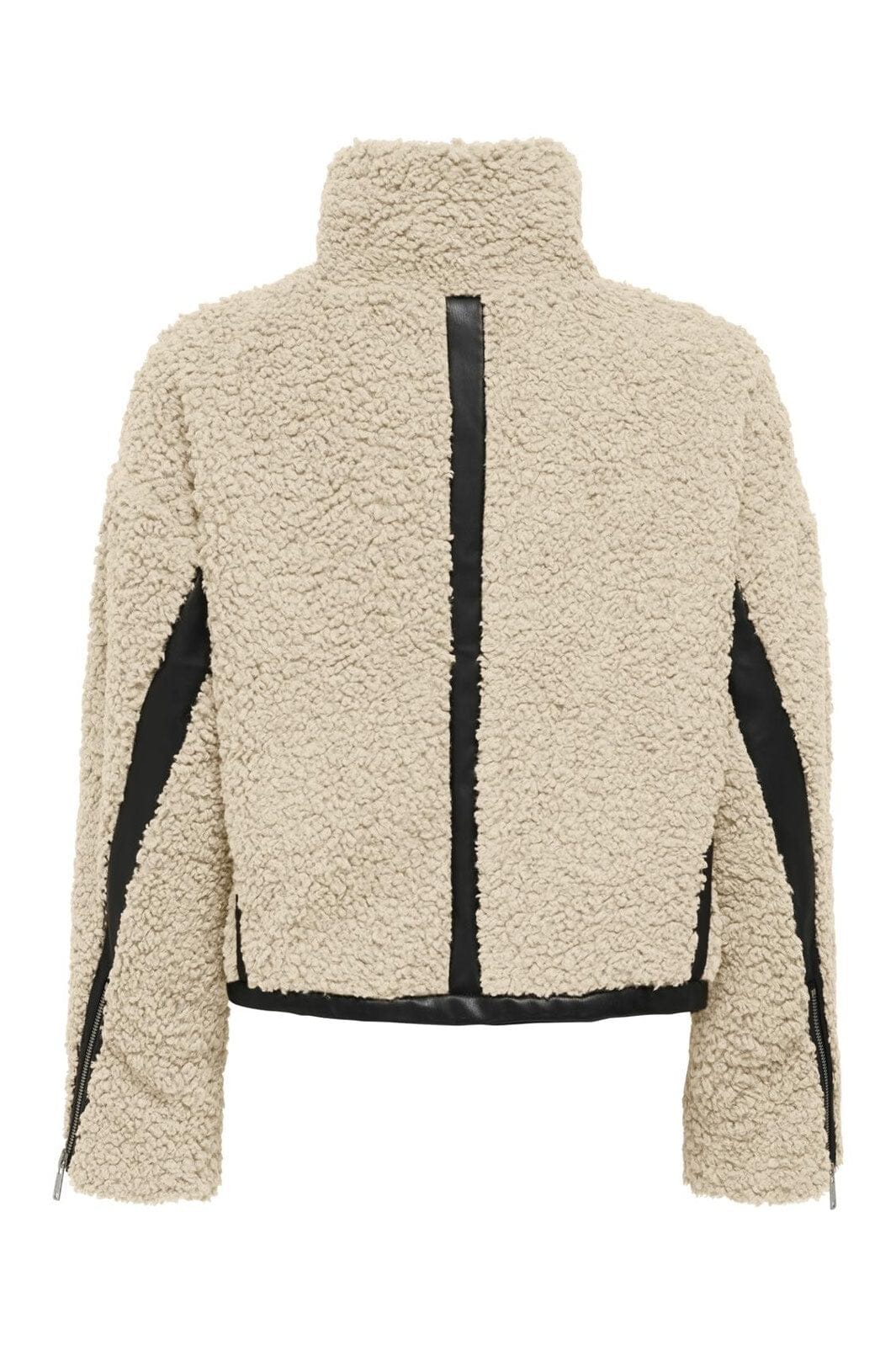 Only - Onlpatti Life Teddy Short Jacket Cc - 4852549 Birch