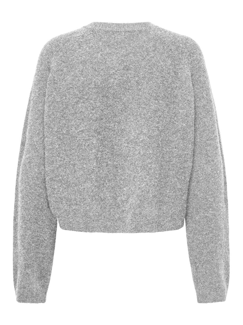 Only - Onlpiemonte L/S Cardigan Knt - 4857994 Light Grey Melange Cardigans