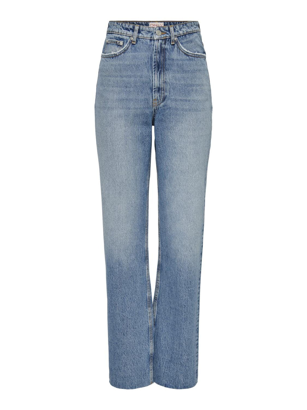 Only - Onlriley Life Str Dot353 - 4419747 Medium Blue Denim Jeans