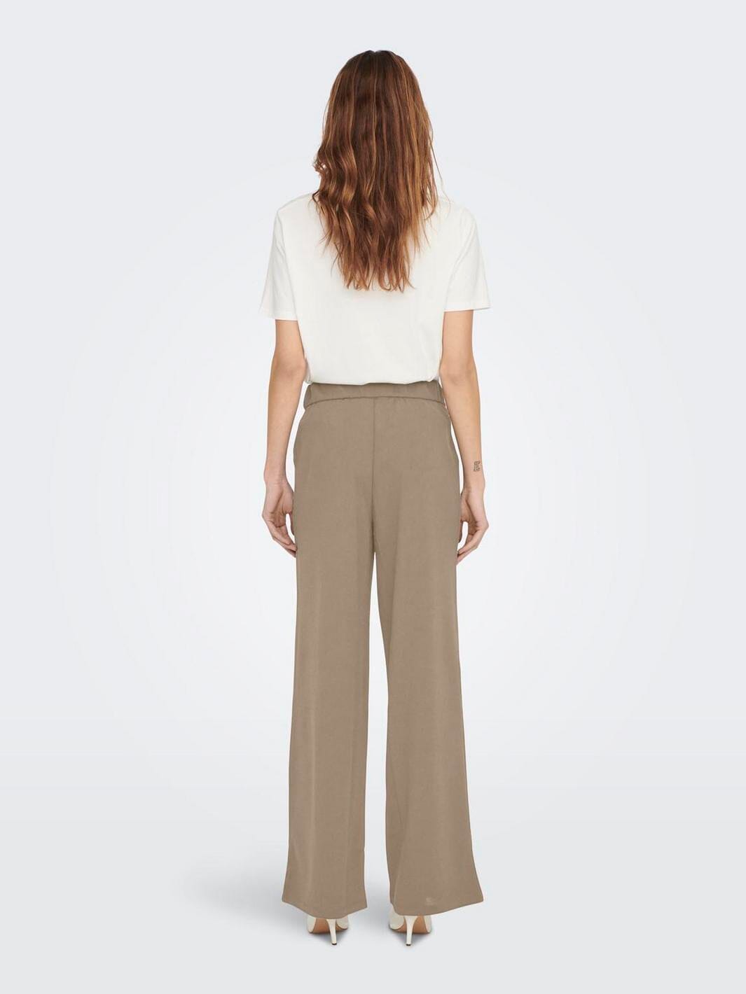 Only - Onlsania Button Pant - 4750853 Humus