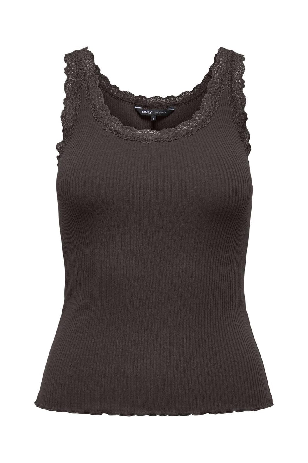 Only - Onlsara Sharai Life Tank Top - 5001534 Chocolate Torte