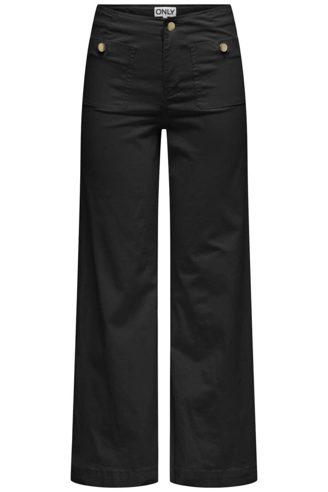 Only - Onlsheena Wide Pant - 4840810 Black Bukser