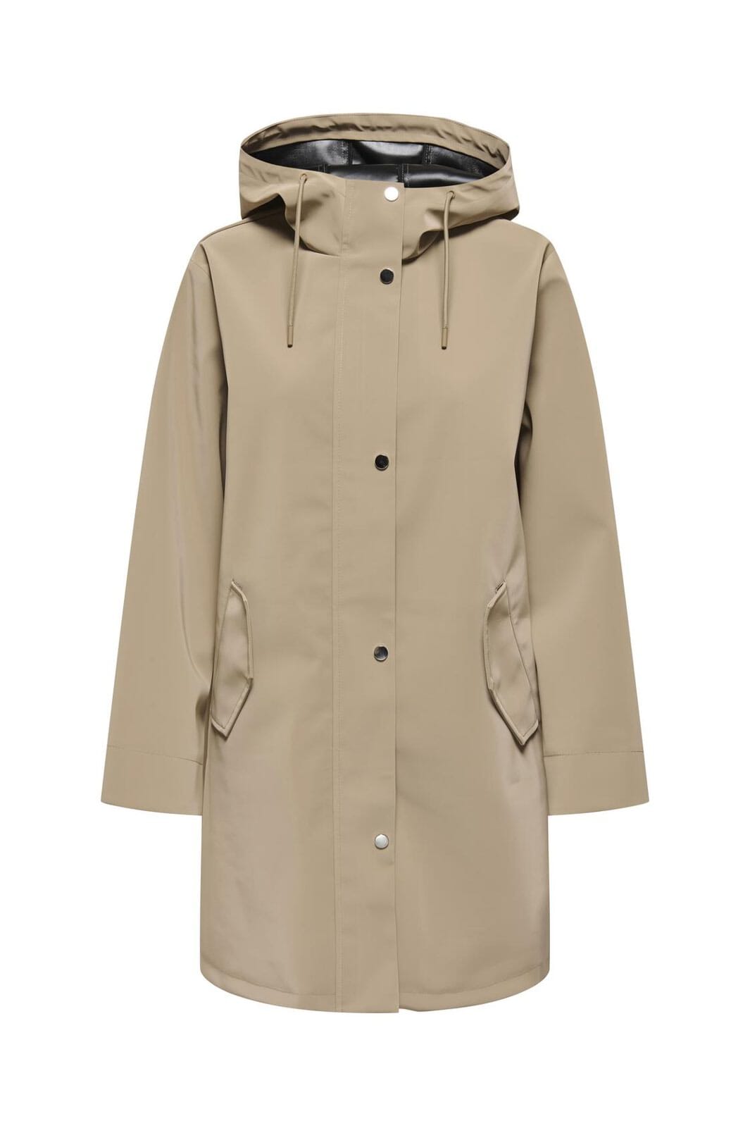 Only - Onlsia Raincoat - 4887233 Silver Mink