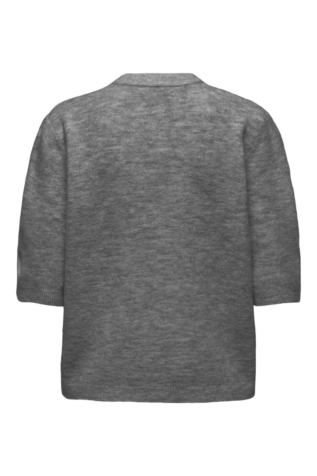 Only - Onlsimoni 2/4 Bow Cardigan Knt - 4961578 Medium Grey Melange