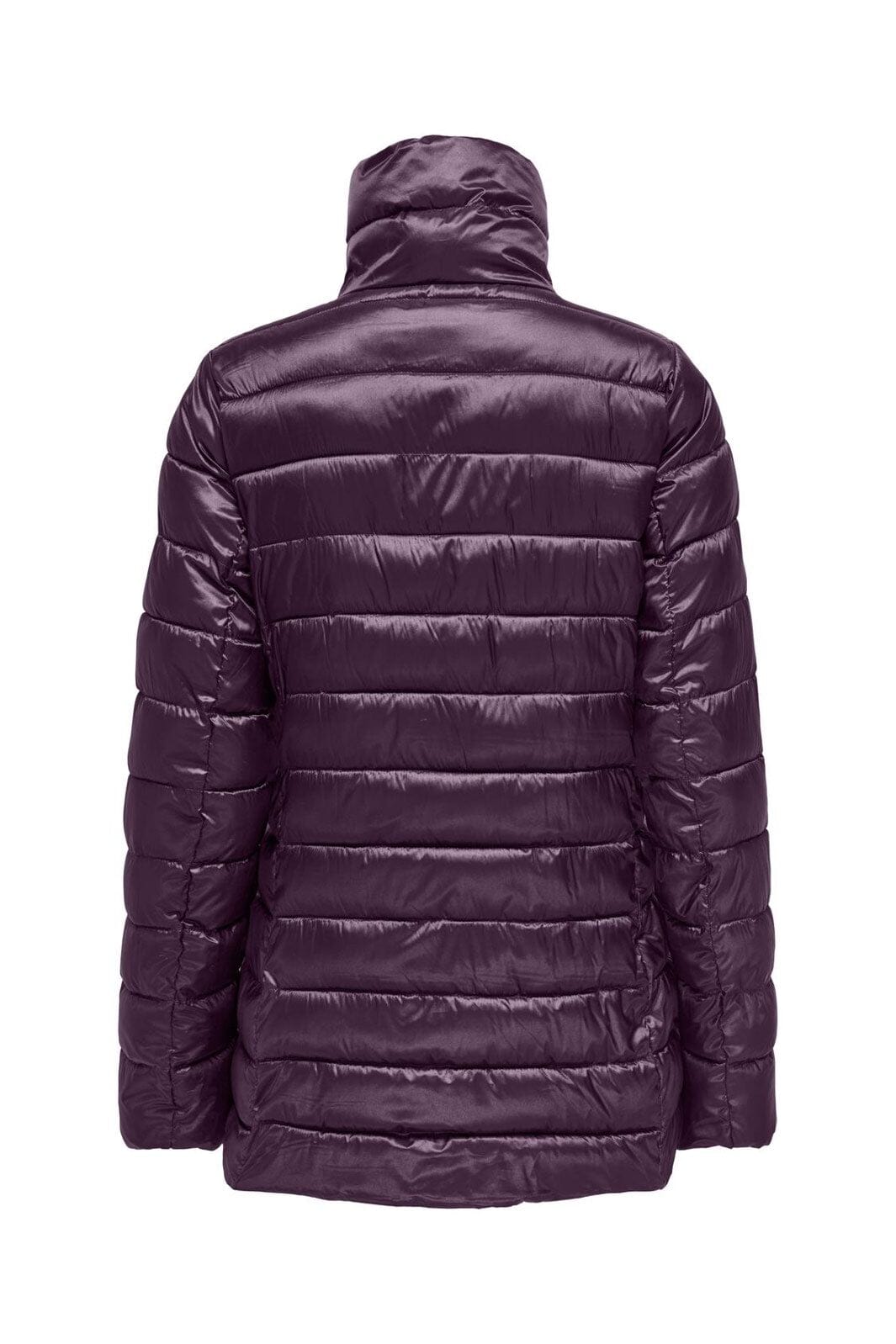 Only - Onlvega Life Fitted Quilt Coat Cc - 4852286 Mauve Wine
