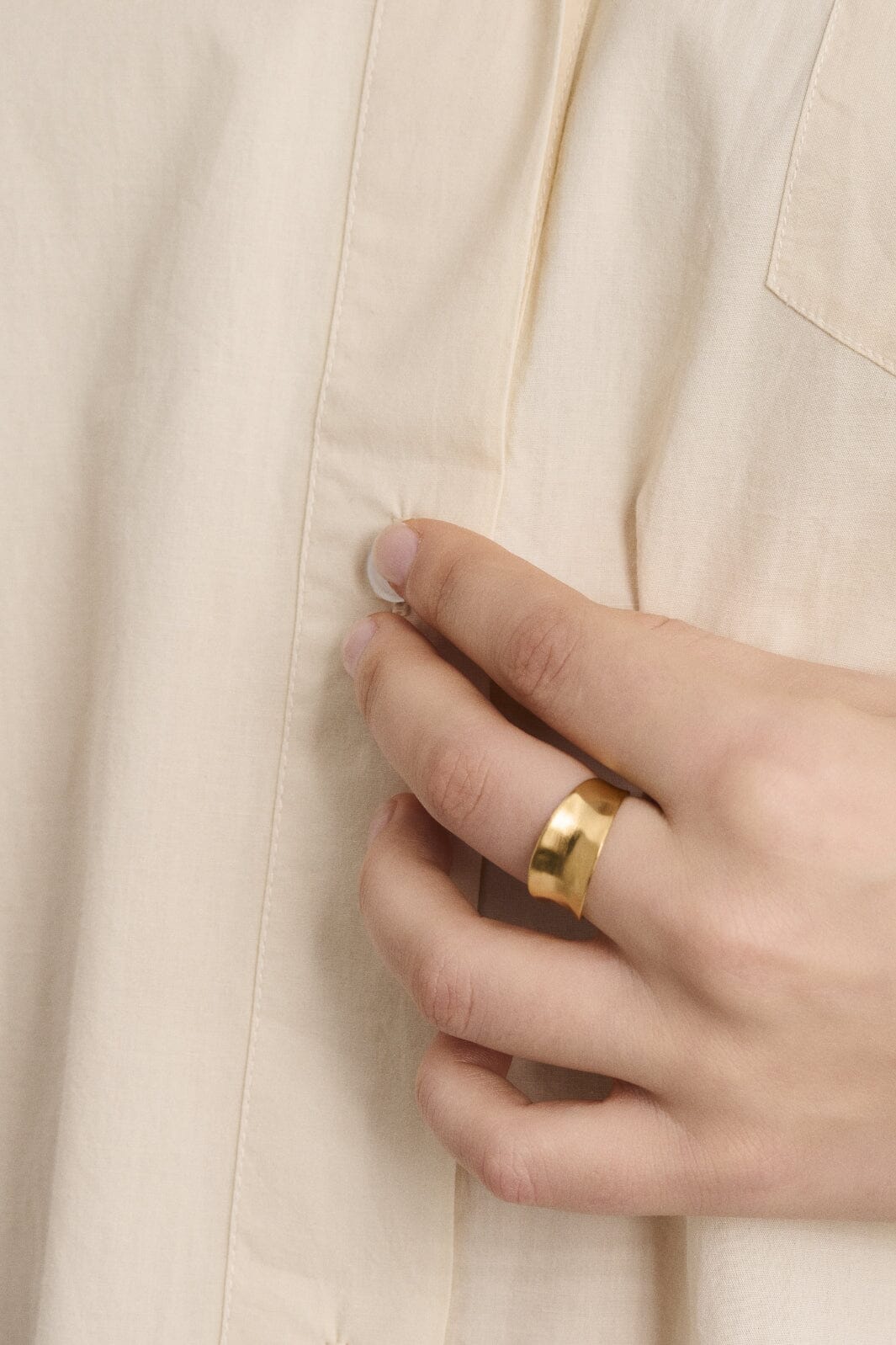 Pernille Corydon Jewellery - Saga Ring - Gold Plated Ringe