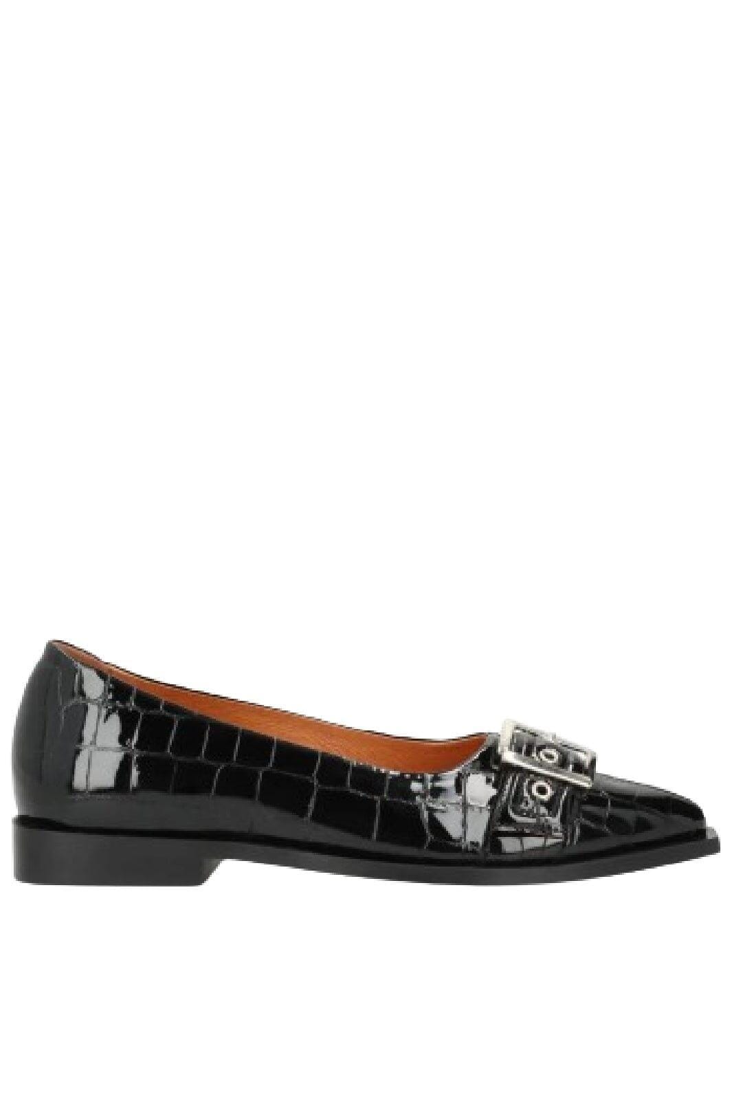 Phenumb Copenhagen - Must - Black Croco Ballerinaer
