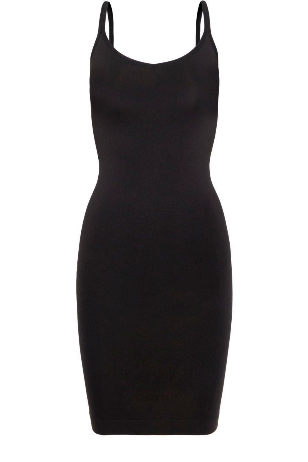 Pieces - Ballroom Long Singlet - Black Kjoler