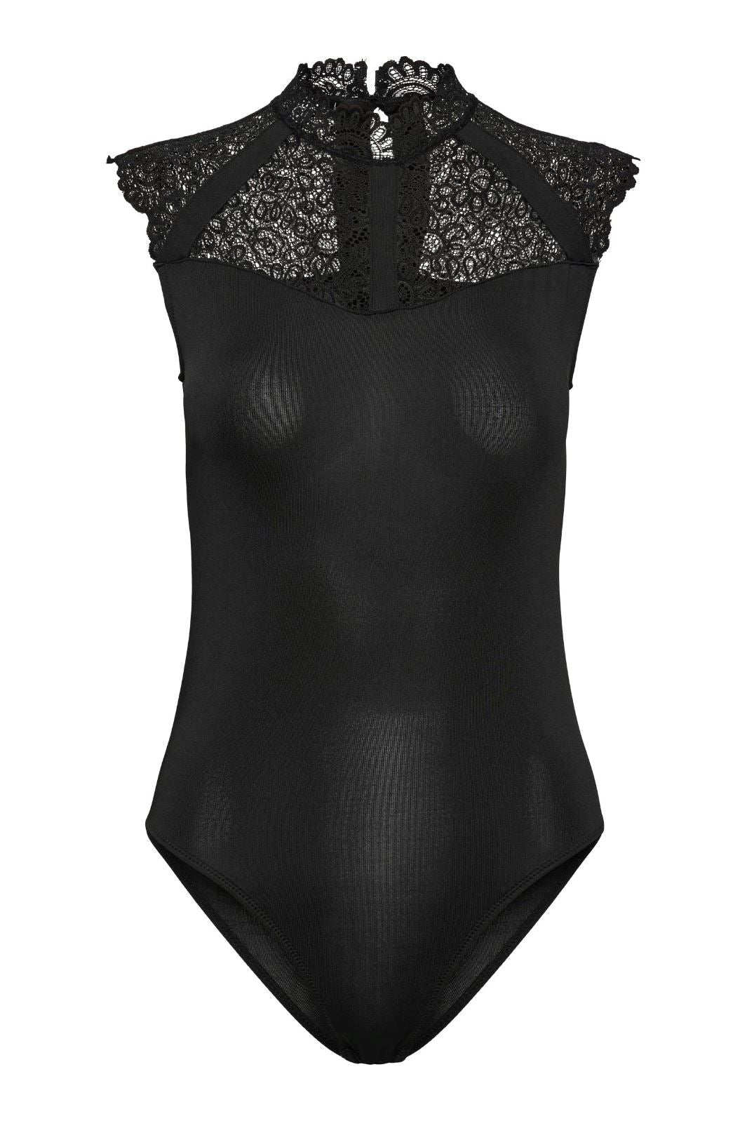 Pieces - Pcamber Sl Bodystocking - 4481384 Black Bodystockings