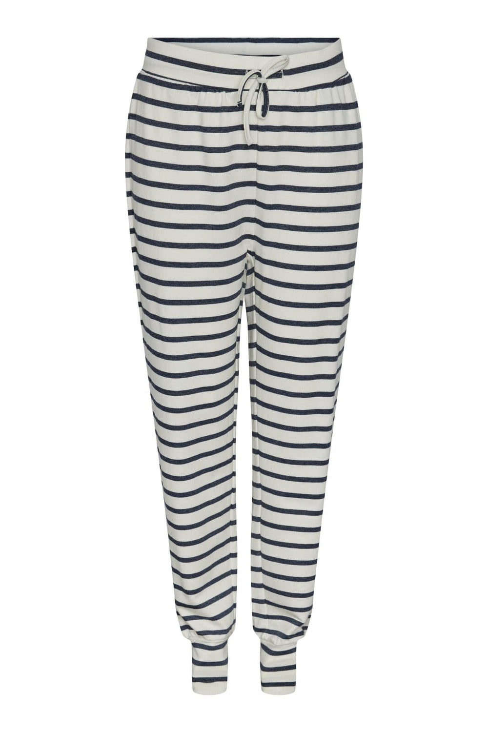 Pieces - Pcbibi Pant - 4428916 Navy Blazer CLOUD DANCER Bukser