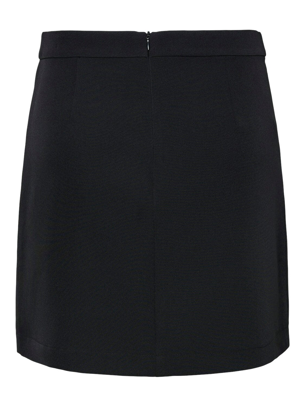 Pieces - Pcbozzy Slit Skirt - 4543165 Black Nederdele