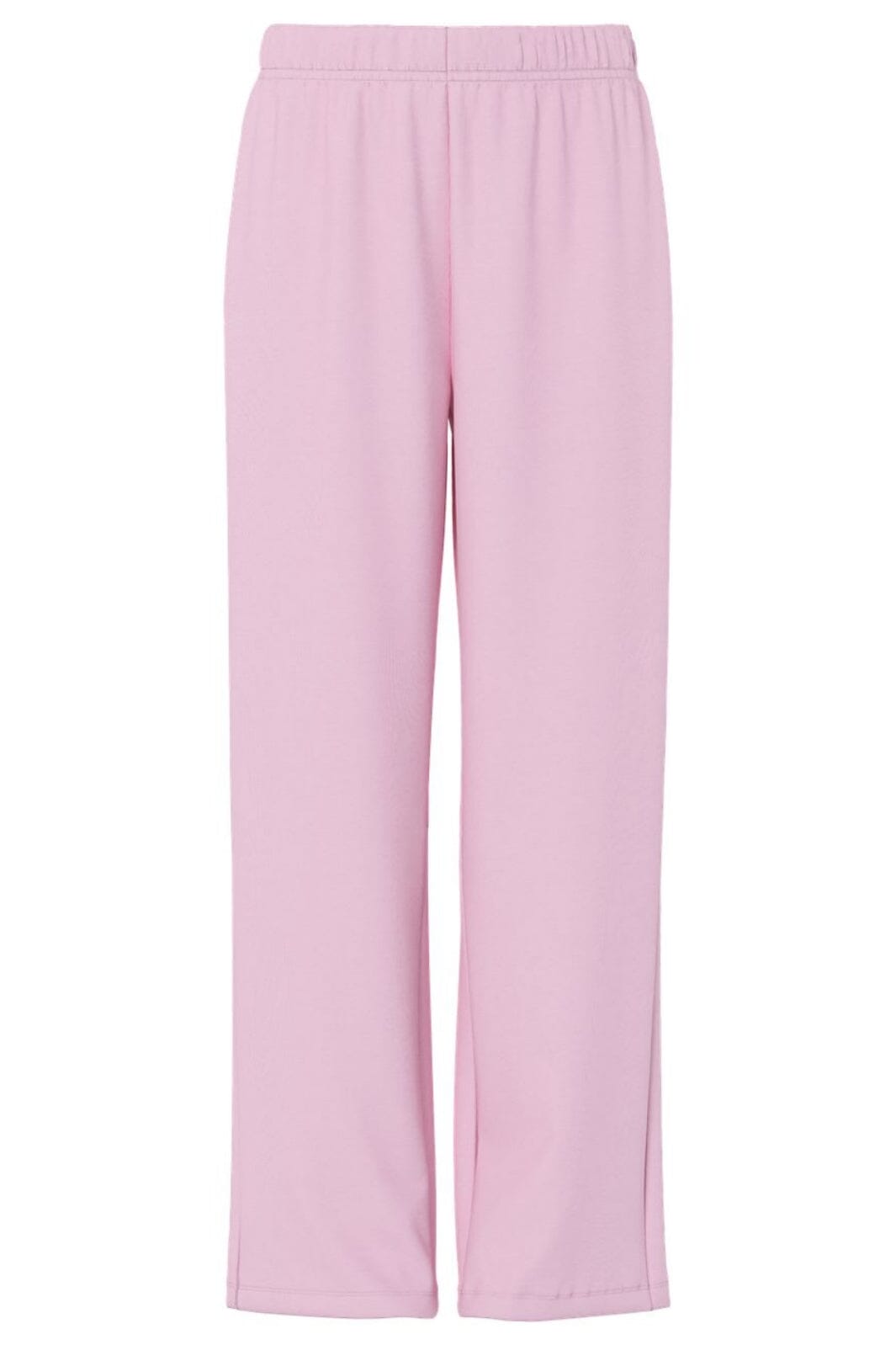 Pieces - Pcchilli Wide Sweat Pants - 4962651 Roseate Spoonbill Bukser