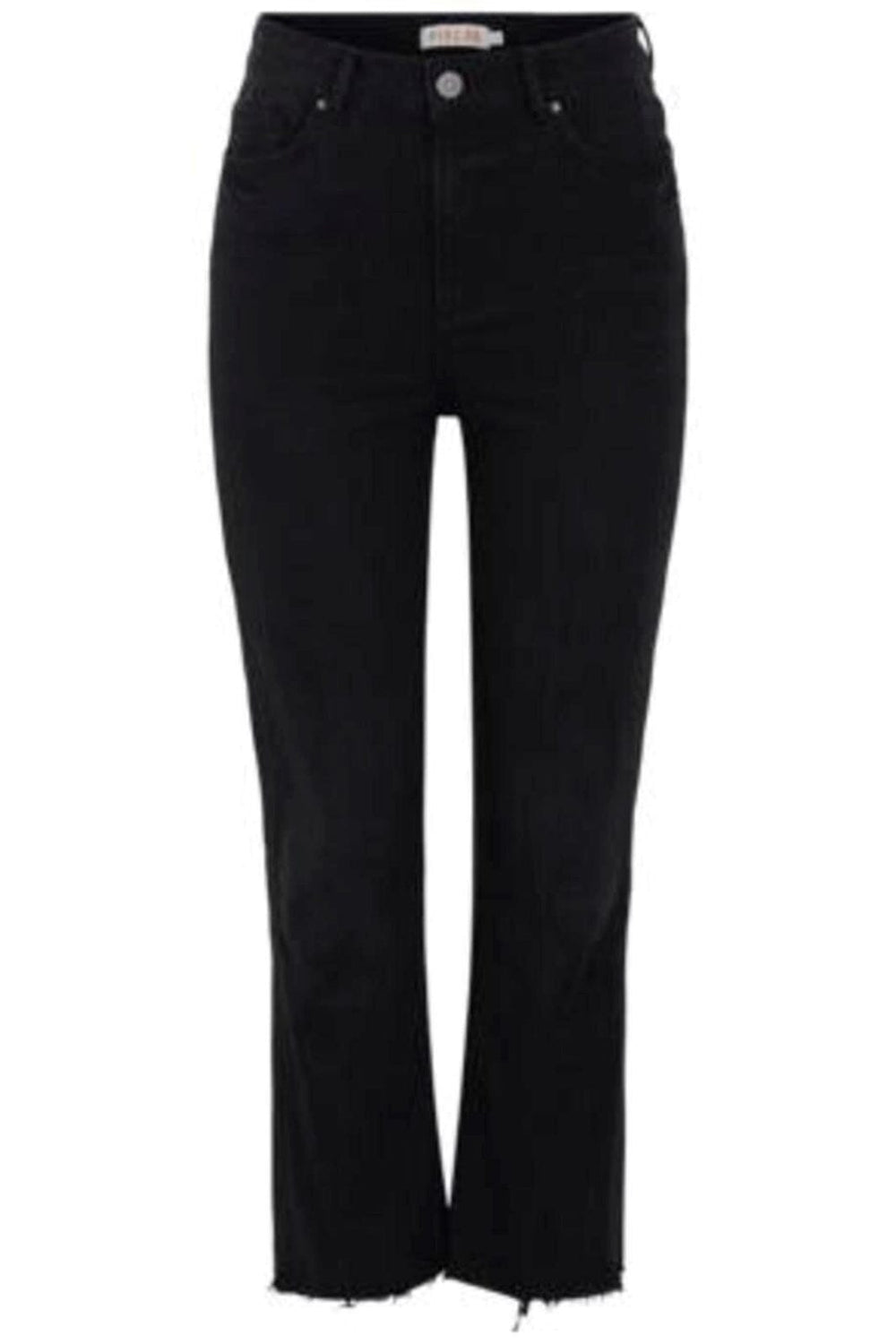 Pieces - PcDelly Straight Hw - Black Jeans