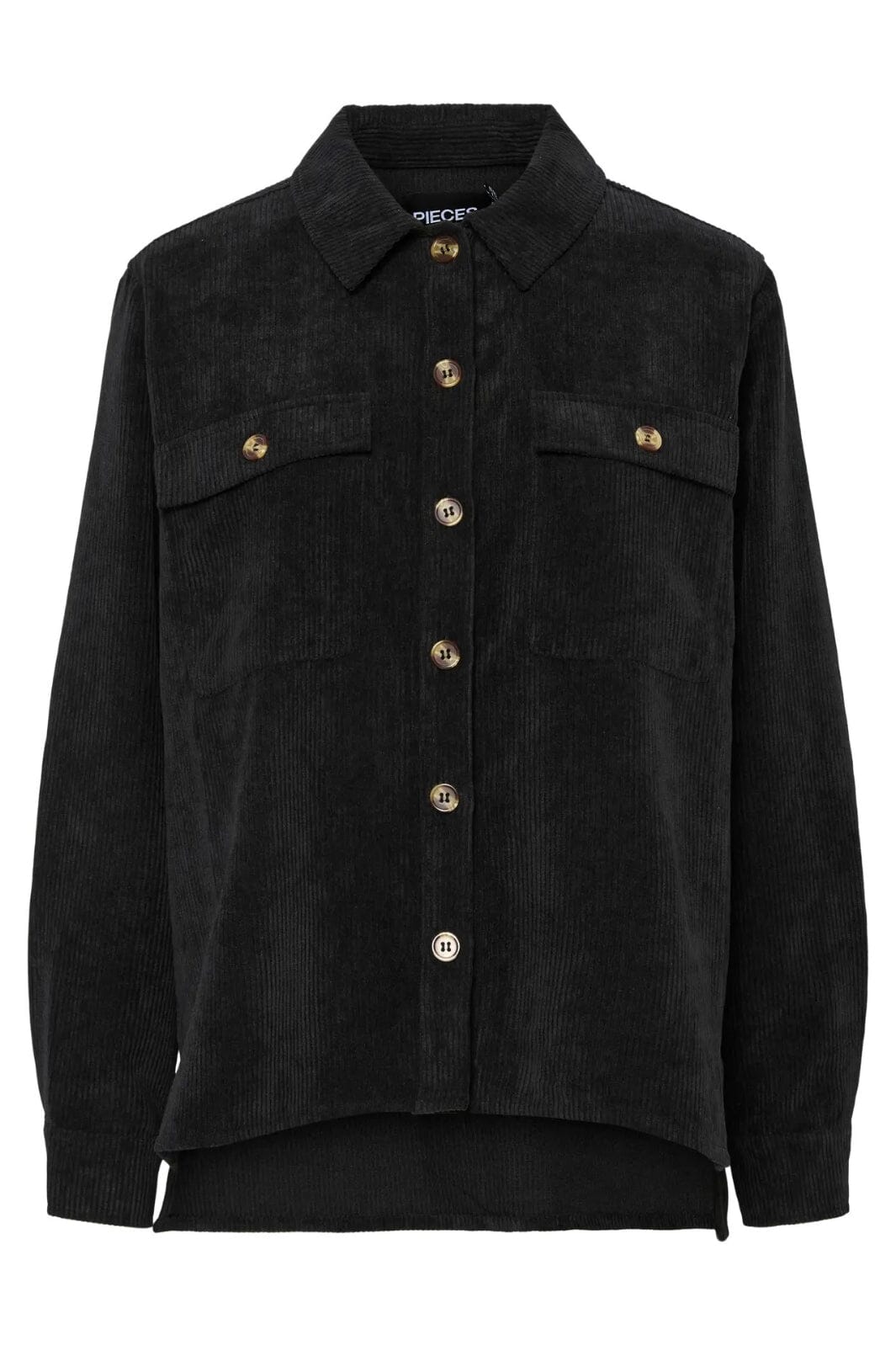 Pieces - Pceffi Ls Shirt - 4724154 Black