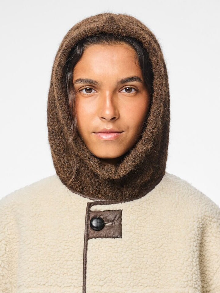 Pieces - Pcjambi Structured Balaclava - 4918209 Delicioso Melange Huer