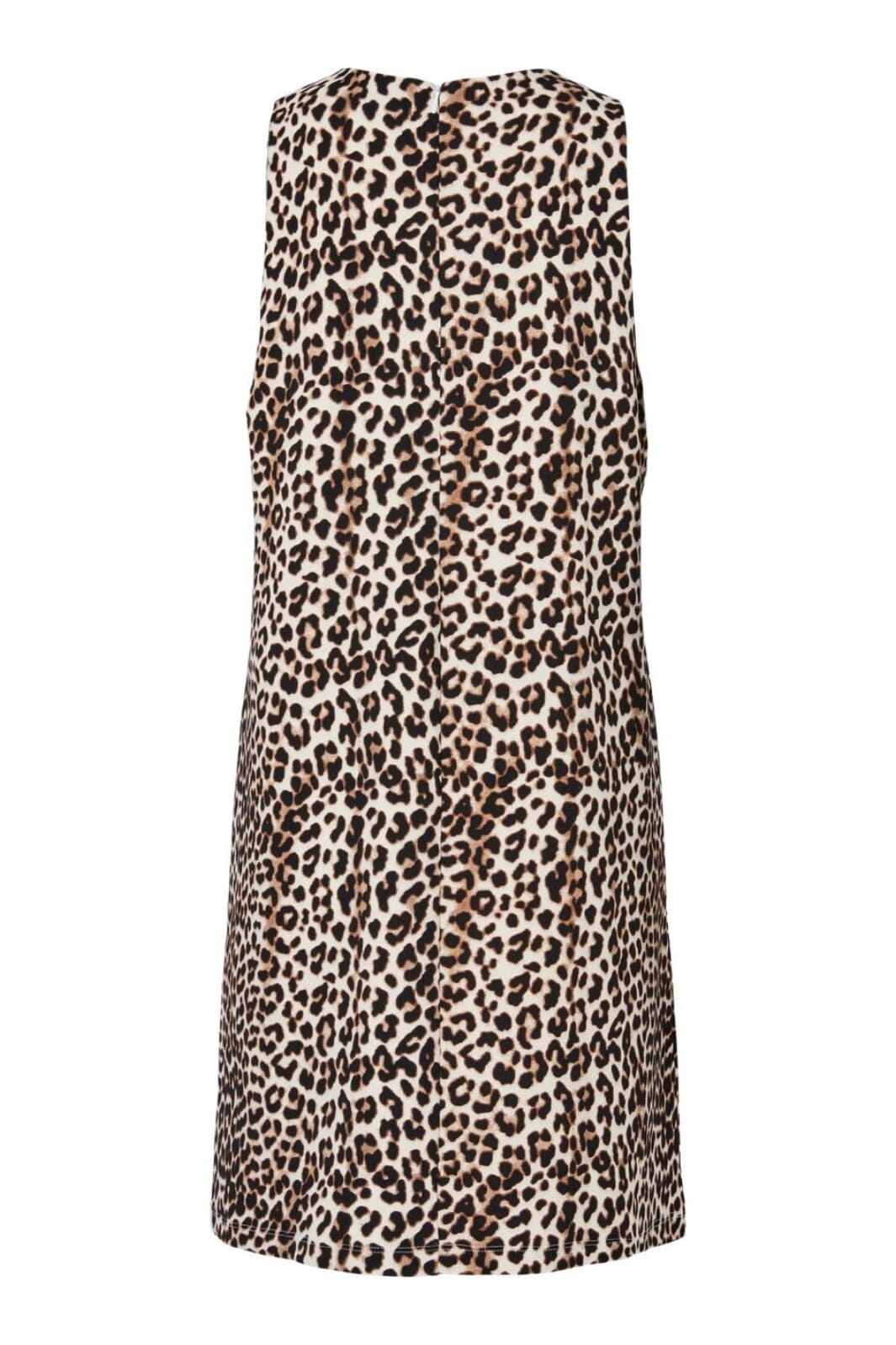 Pieces - Pcjosella Sl O-Neck Short Dress - 4866901 Black Leo