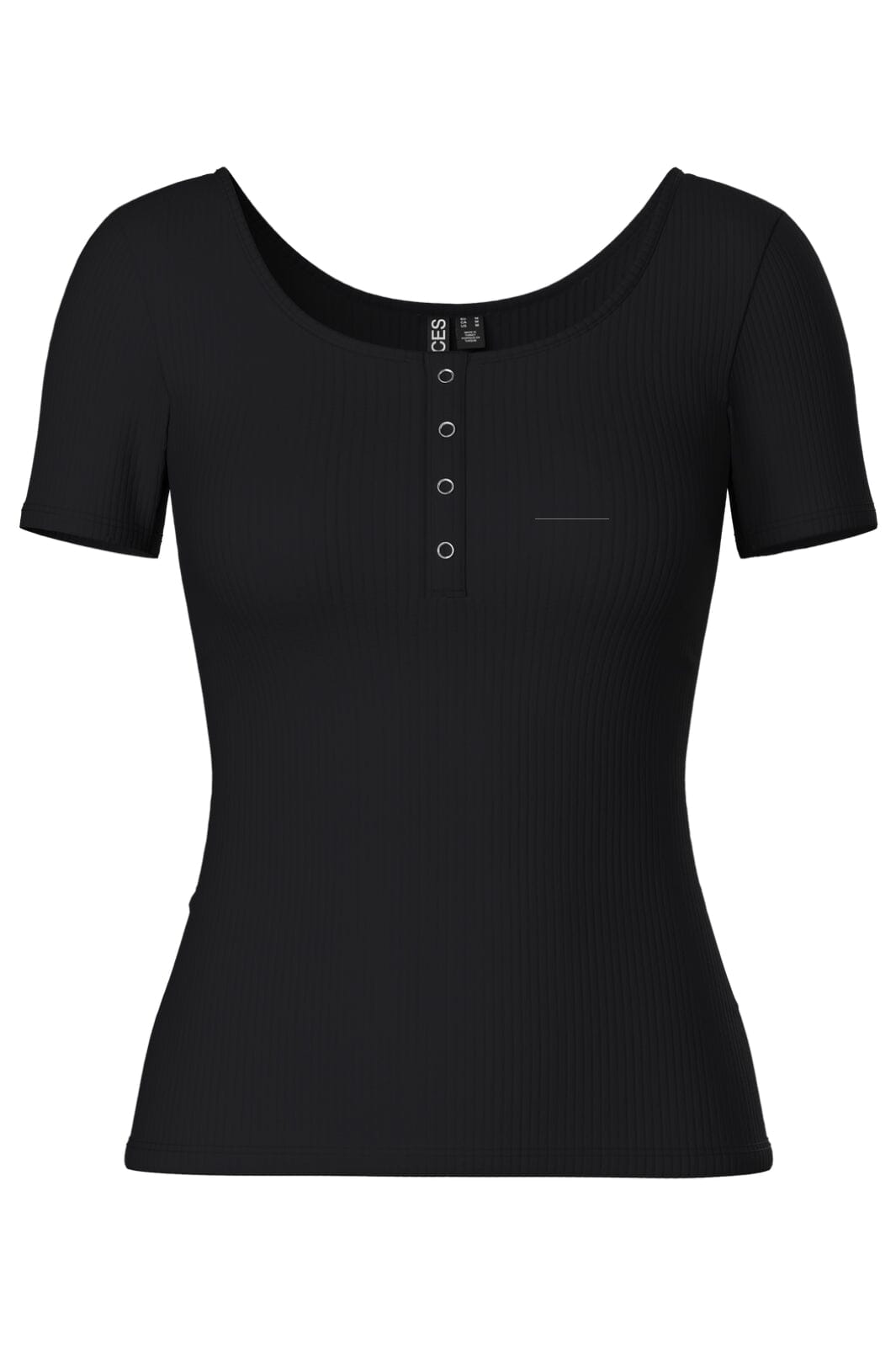 Pieces - PcKitte SS Top - Black T-shirts