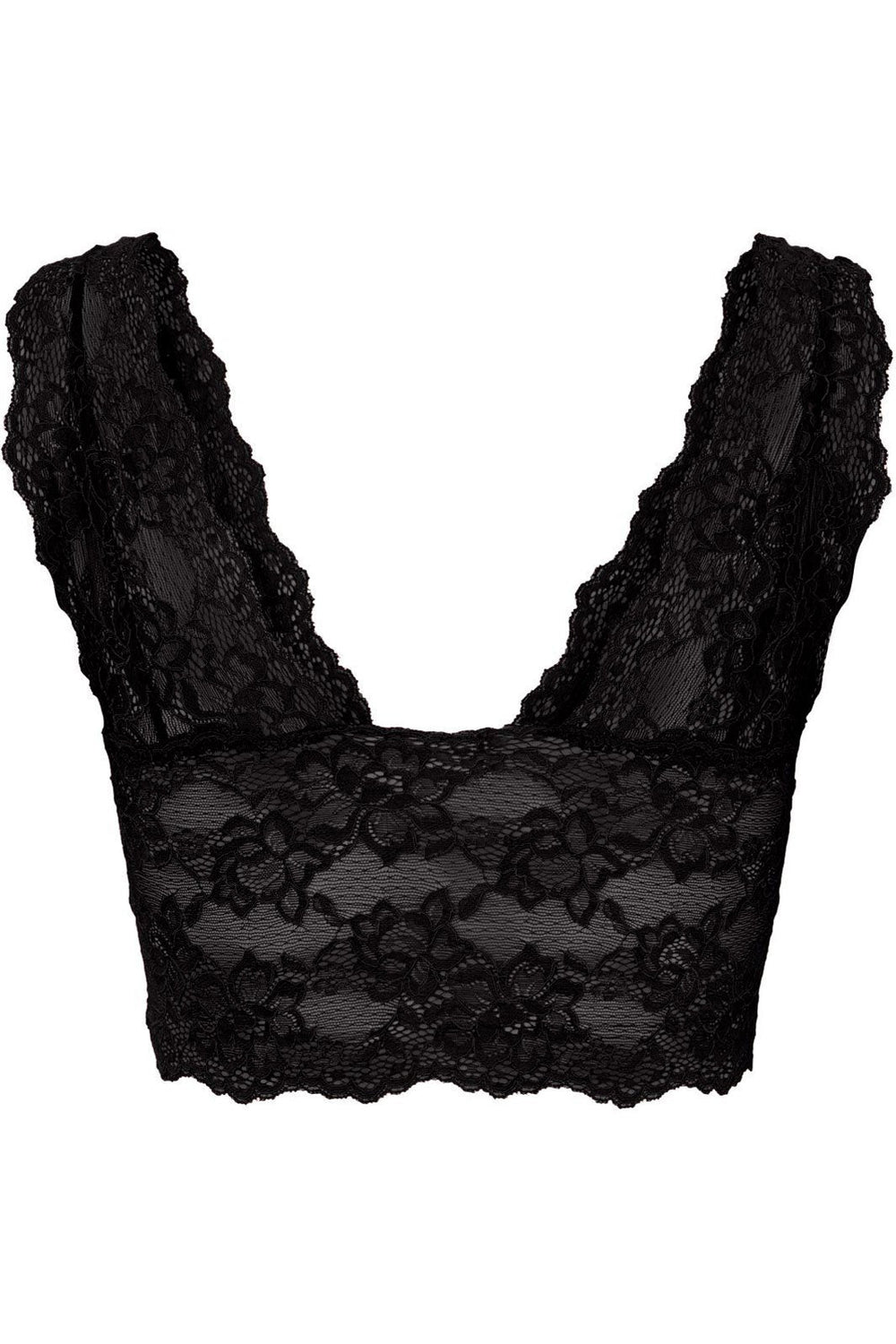Pieces - PcLina Lace Bra - Black BH