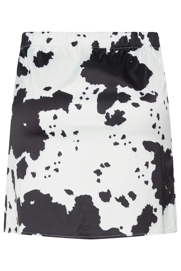 Pieces - Pcmari Mini Skirt Kca 17161622 - 4873067 - Bright White Cow