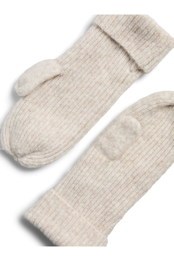 Pieces - Pcmoella Mittens - 4547295 Whitecap Gray Melange