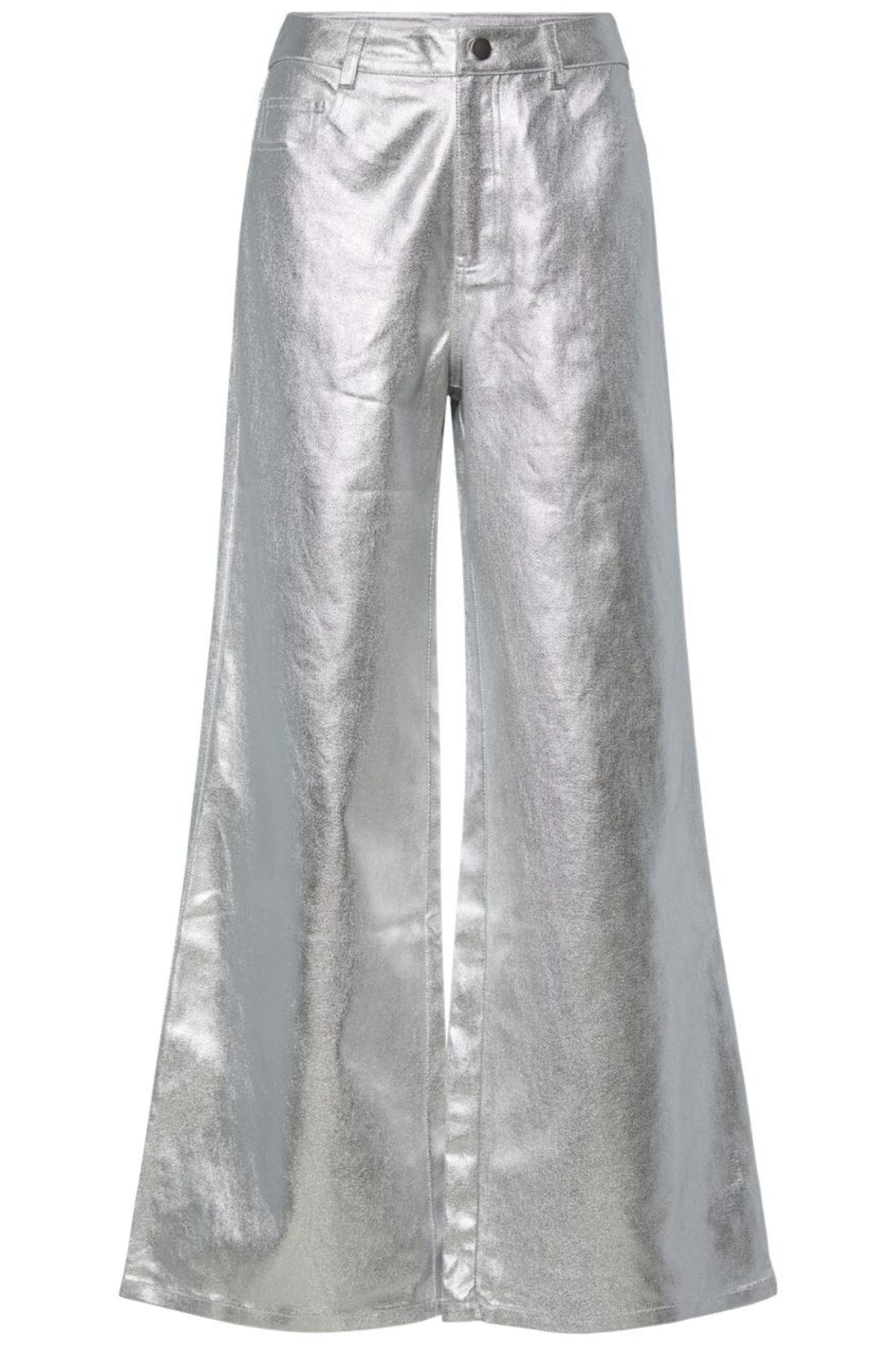Pieces - Pcodessa Wide Pants Fsy - 4748936 Silver Jeans