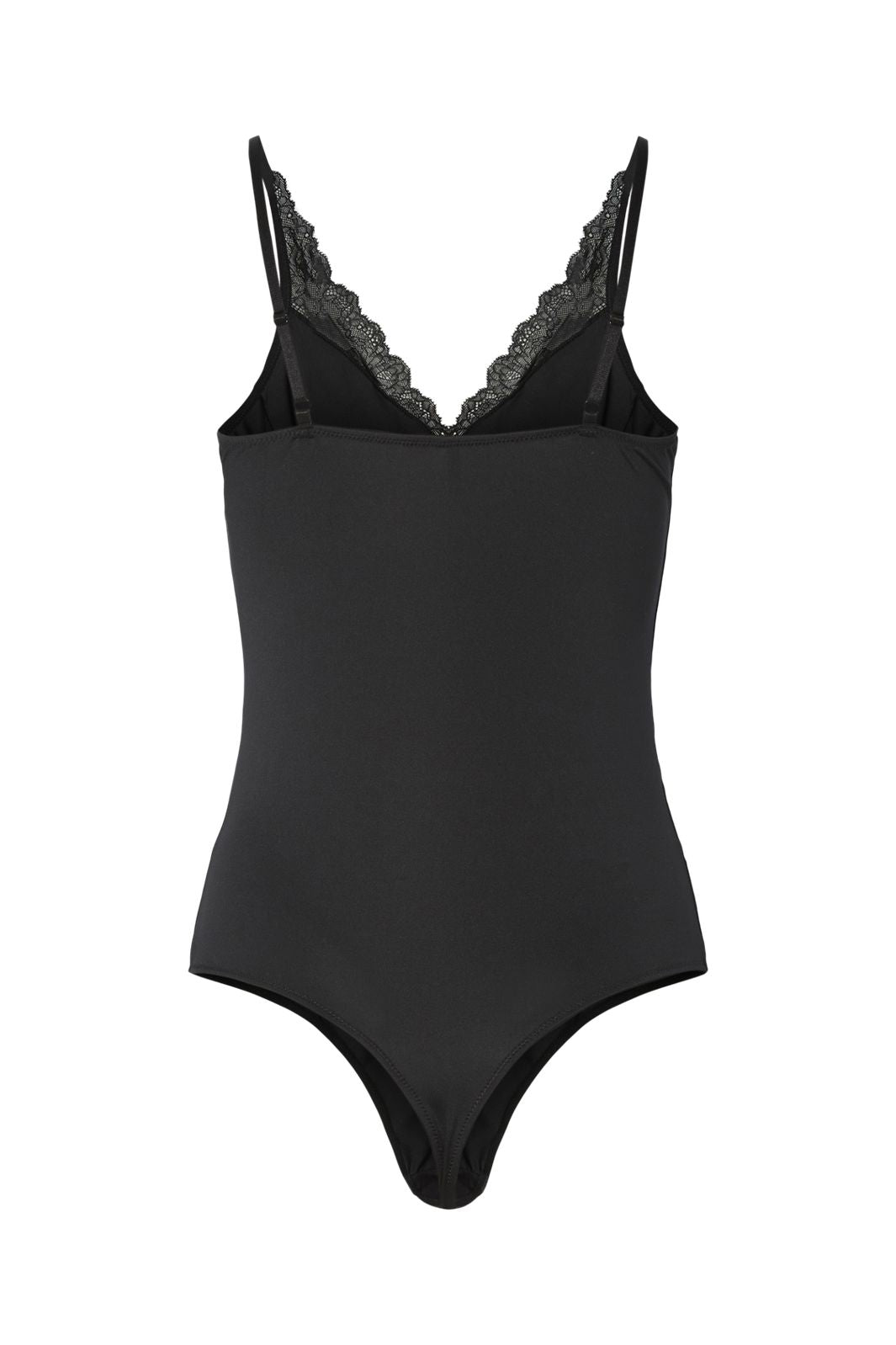 Pieces - Pcolivia Sl Lace Bodystocking - 4803109 Black