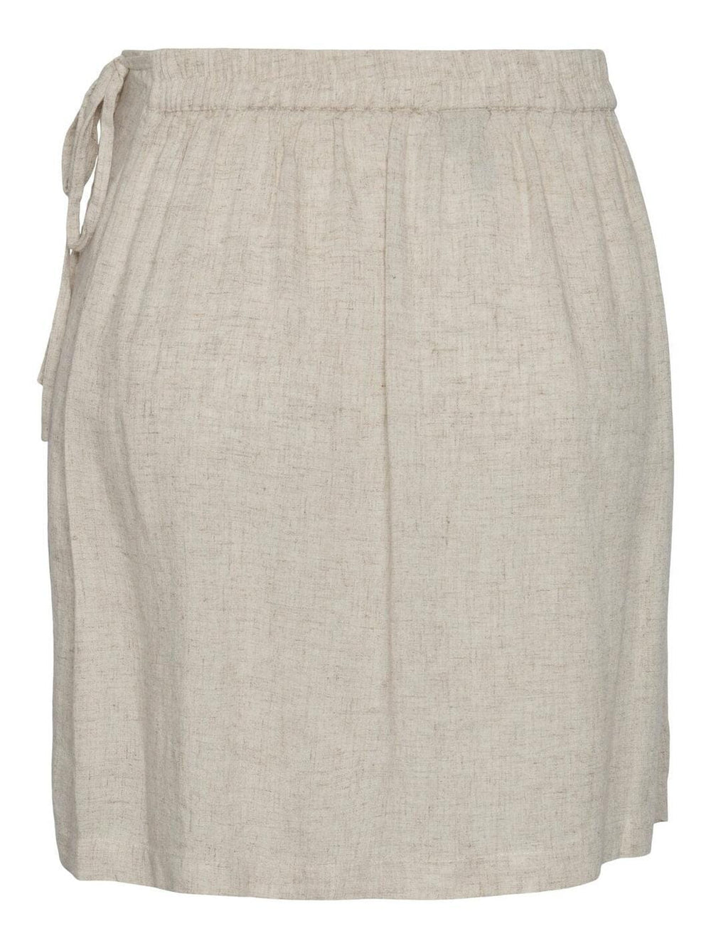 Pieces - Pcpia Mini Skirt - 4668151 Birch Melange Nederdele