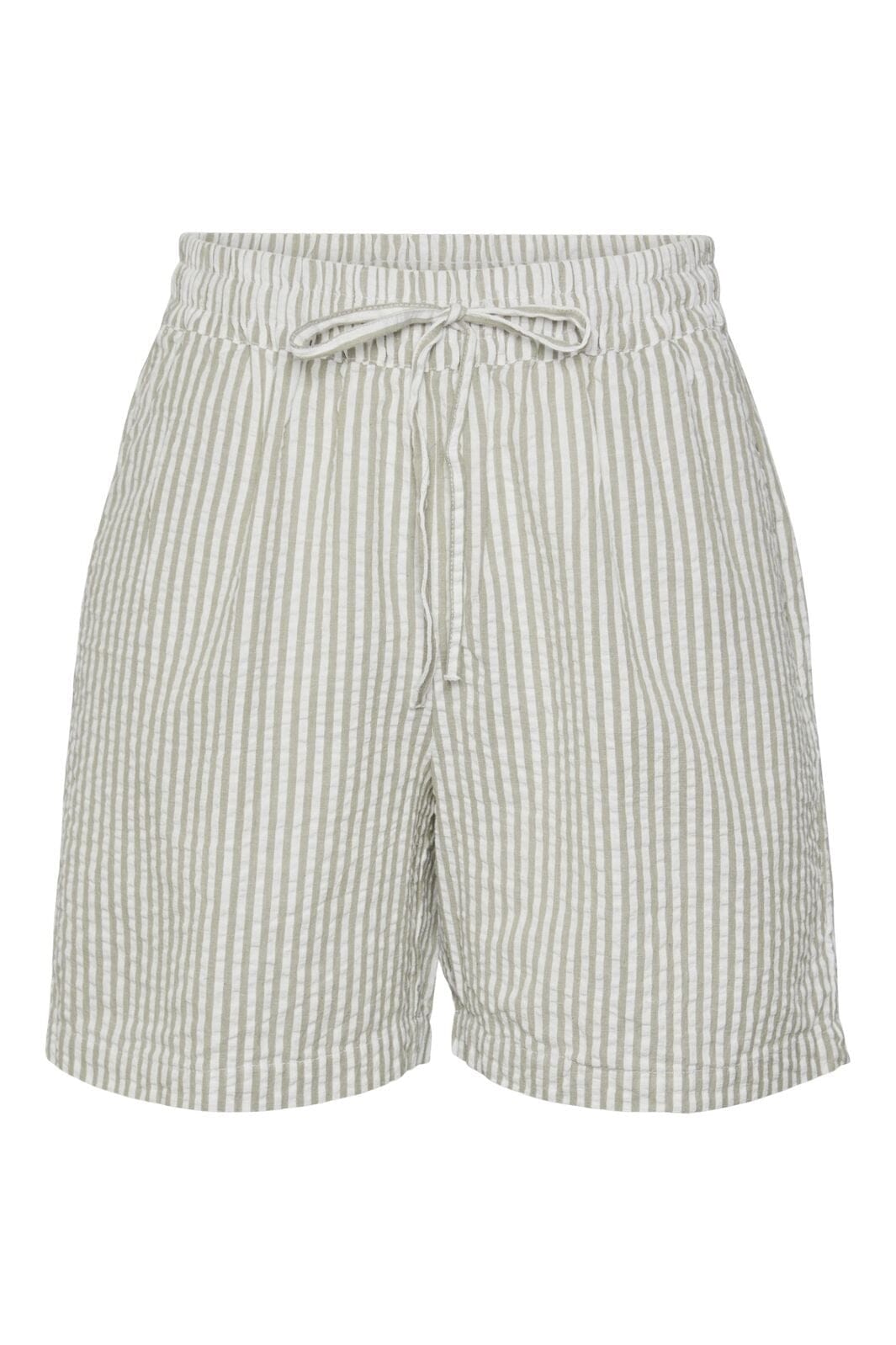 Pieces - Pcsally Loose String Shorts - 4497579 Tea Cloud Dancer