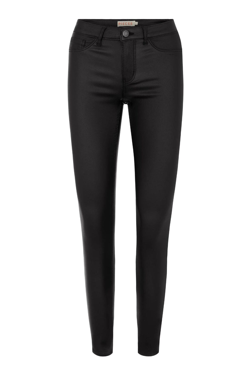 Pieces - Pcshape-Up Paro Coated - 3458065 Black Bukser