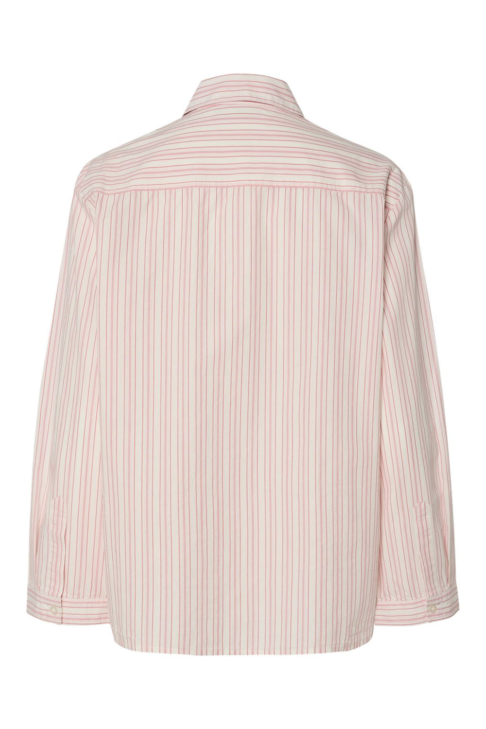 Pieces - Pcsulle Ls Shirt - 4696075 Cloud Dancer Pink Lemonade