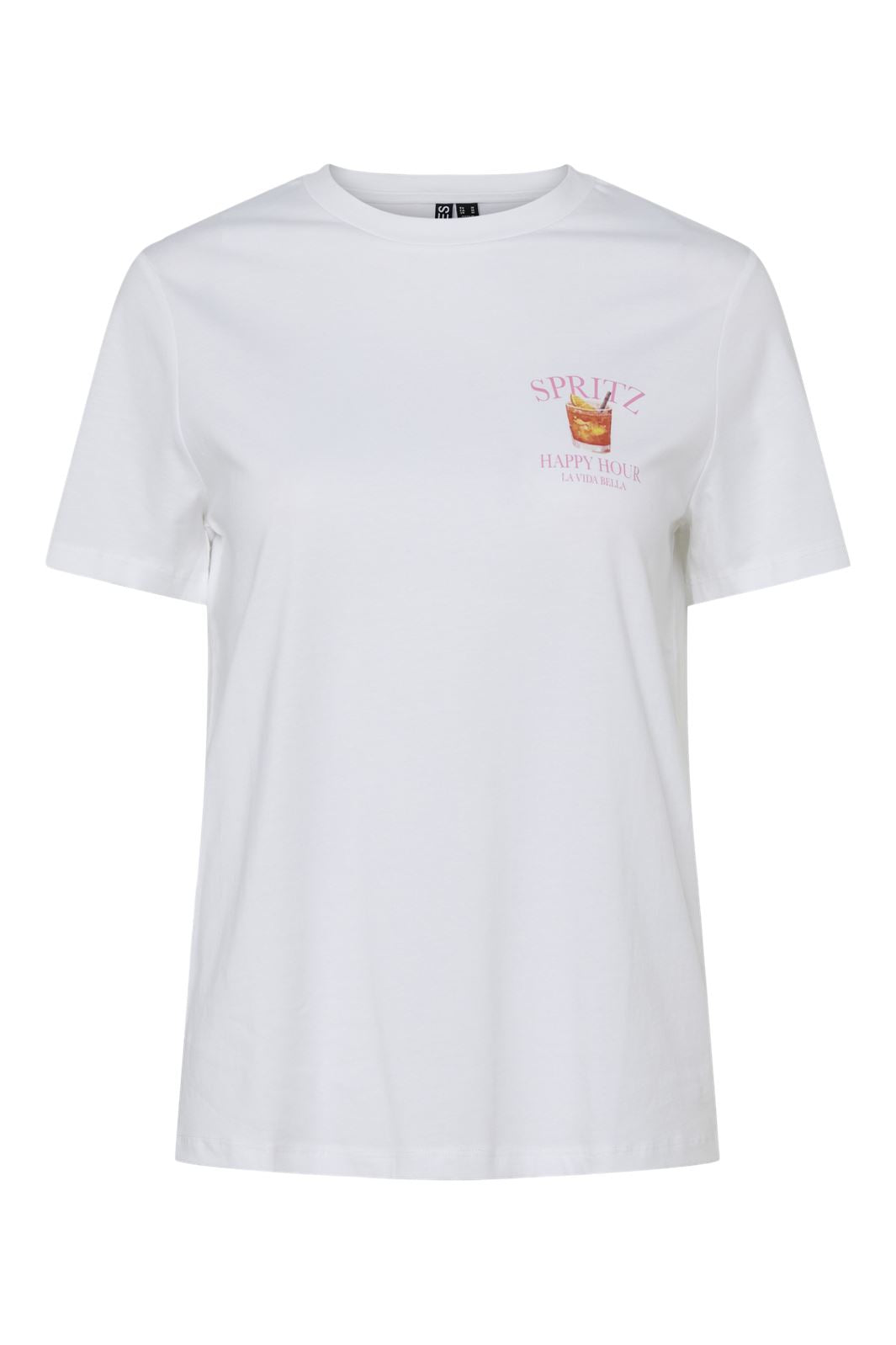 Pieces - Pctalia Ss Printed T-Shirt - 4730253 Bright White Spritz