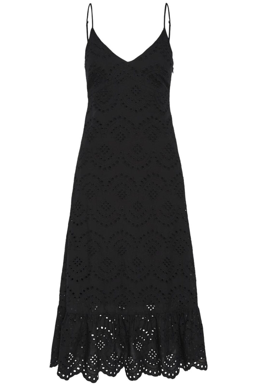 Pieces - Pcvilde Strap Dress - 4703758 Black Kjoler