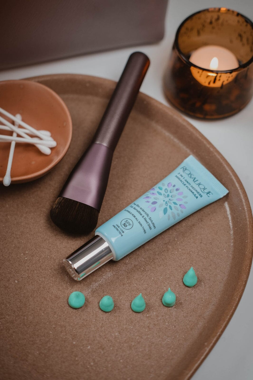 Rosalique - Miracle Foundation Brush Creme