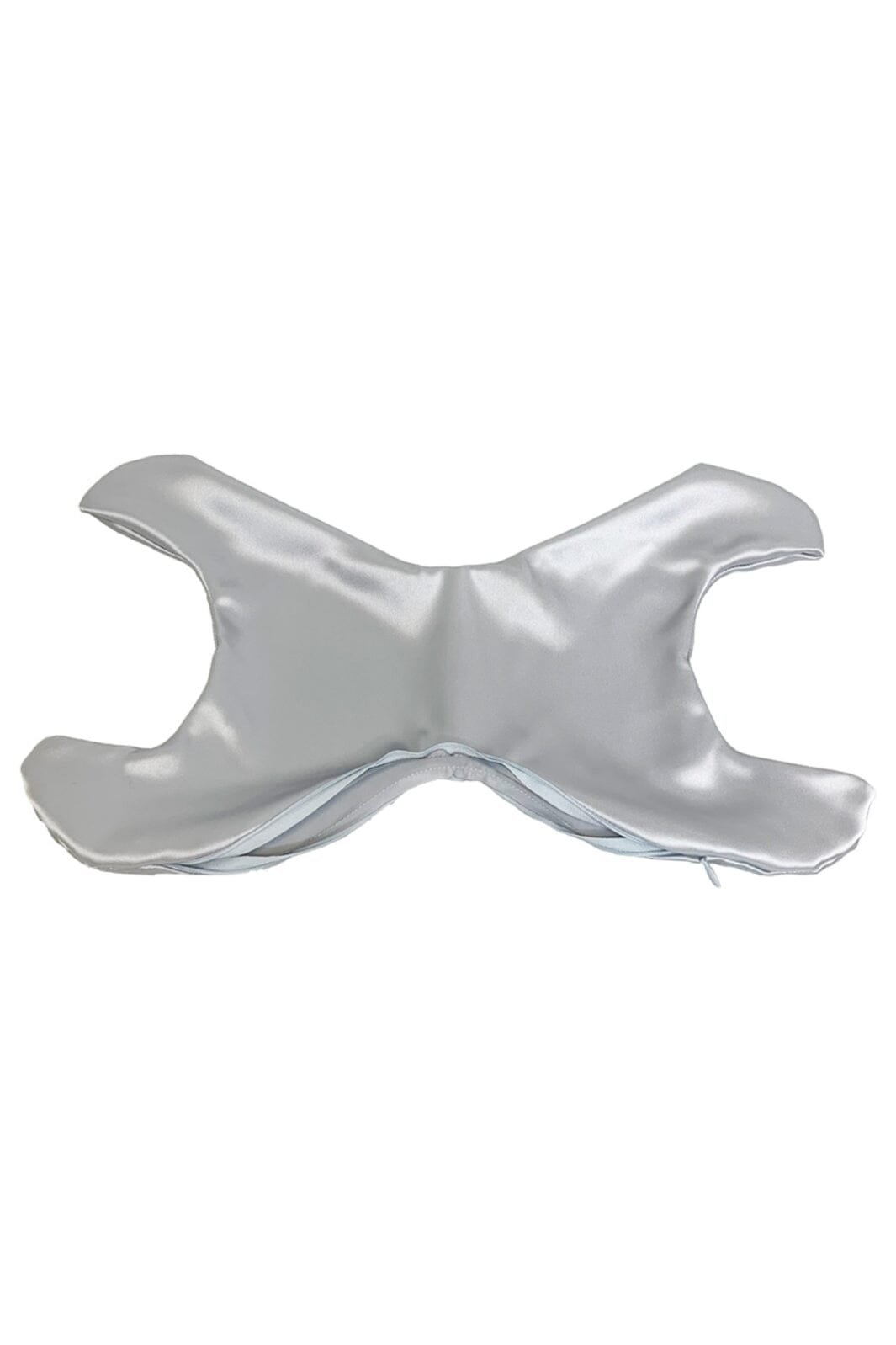 Save My Face - Betræk til La Petite 100% silke Silver Pudebetræk