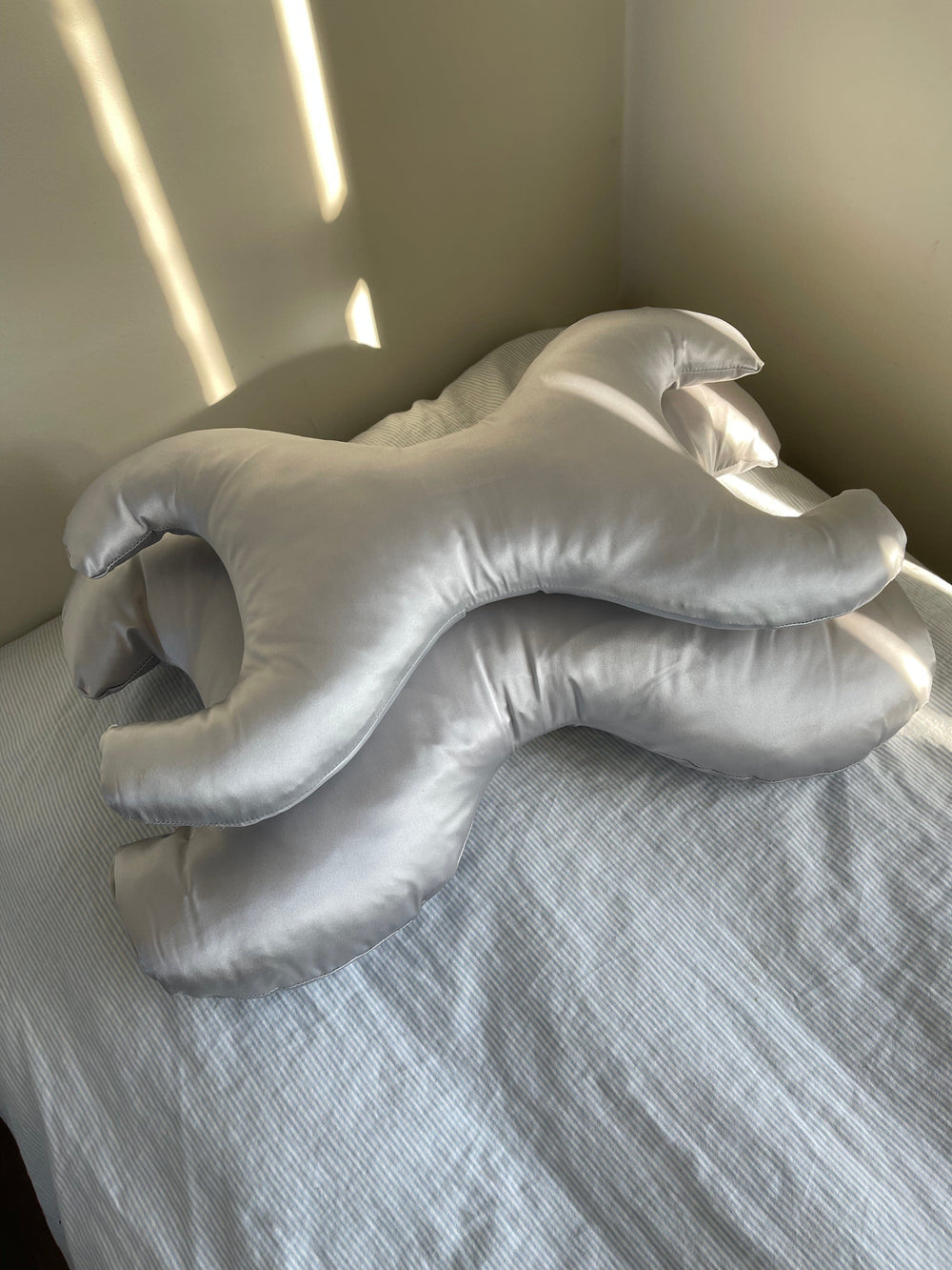 Save My Face - Betræk til Le Grand 100% silke Silver Pudebetræk