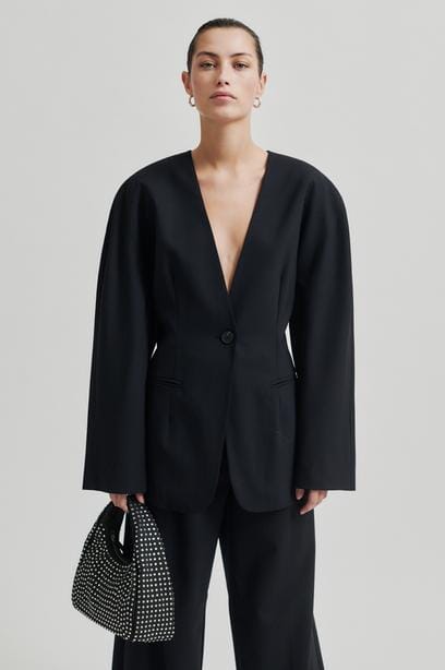 Second Female - Elevate Blazer 59003 - Black Blazere