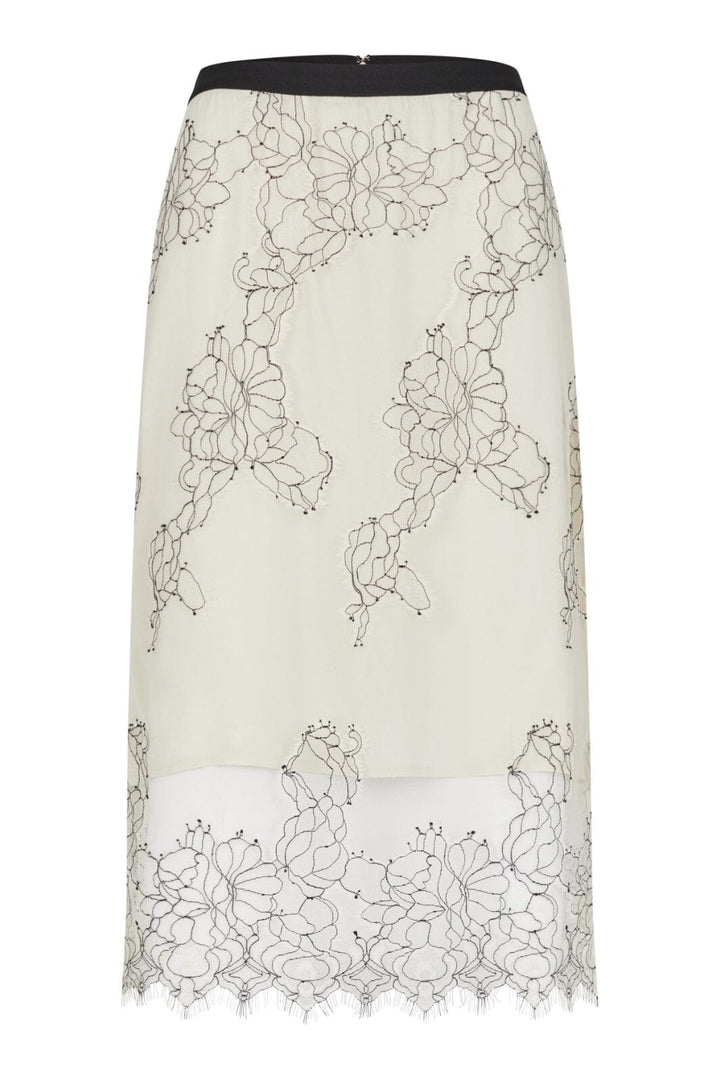 Second Female - Wila Lace Skirt 60340 - 0508 Tofu Nederdele