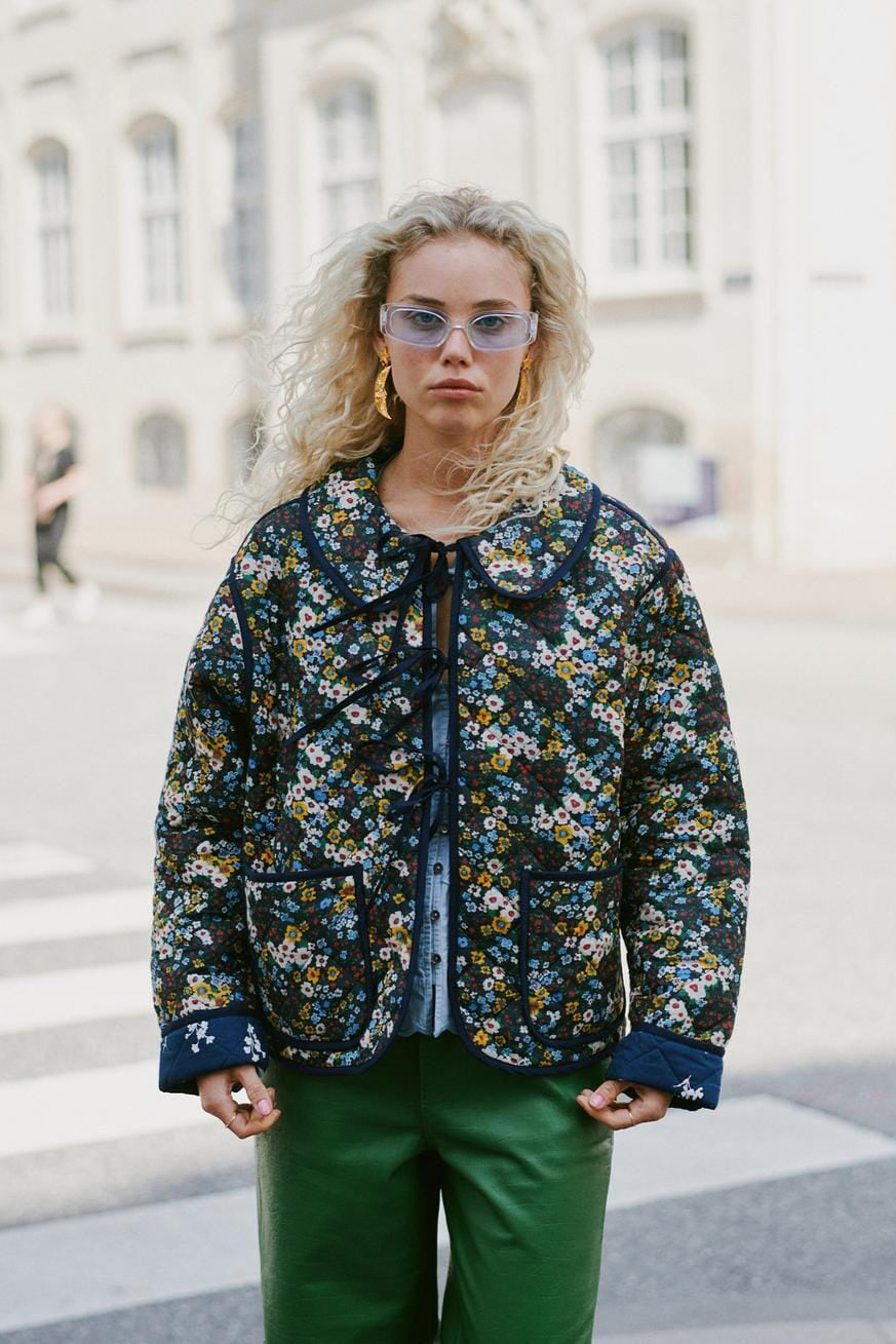 Sissel Edelbo - Daniella Jacket SE 1752 - Wine Ditsy