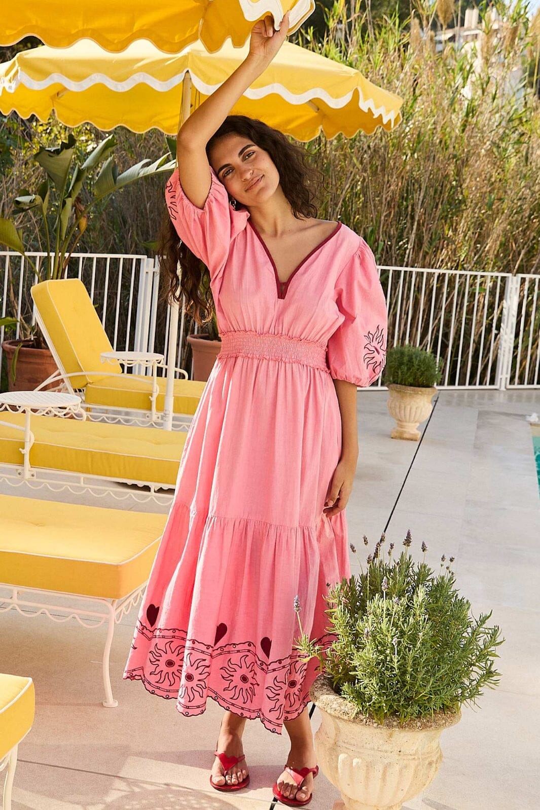 Sissel Edelbo - Geenie Dress SE 1613 - Geranium Pink