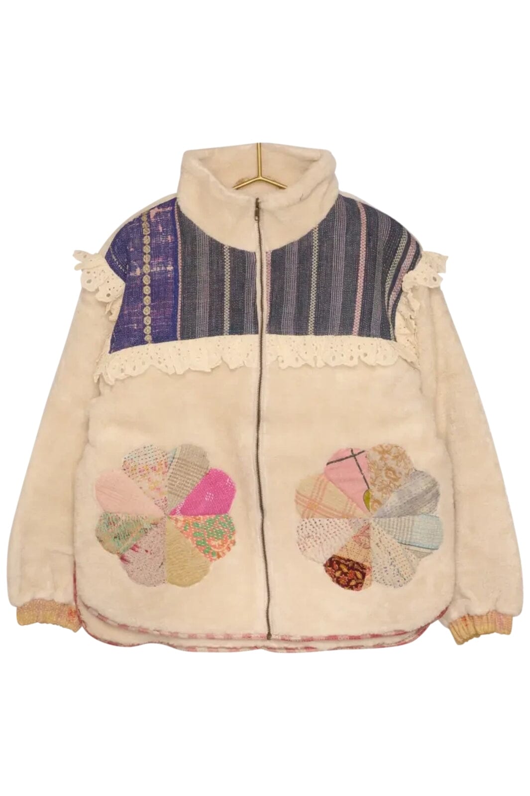 Sissel Edelbo - Vilma Jacket SE 1423-1 - Sand Patchwork No. 5 Jakker