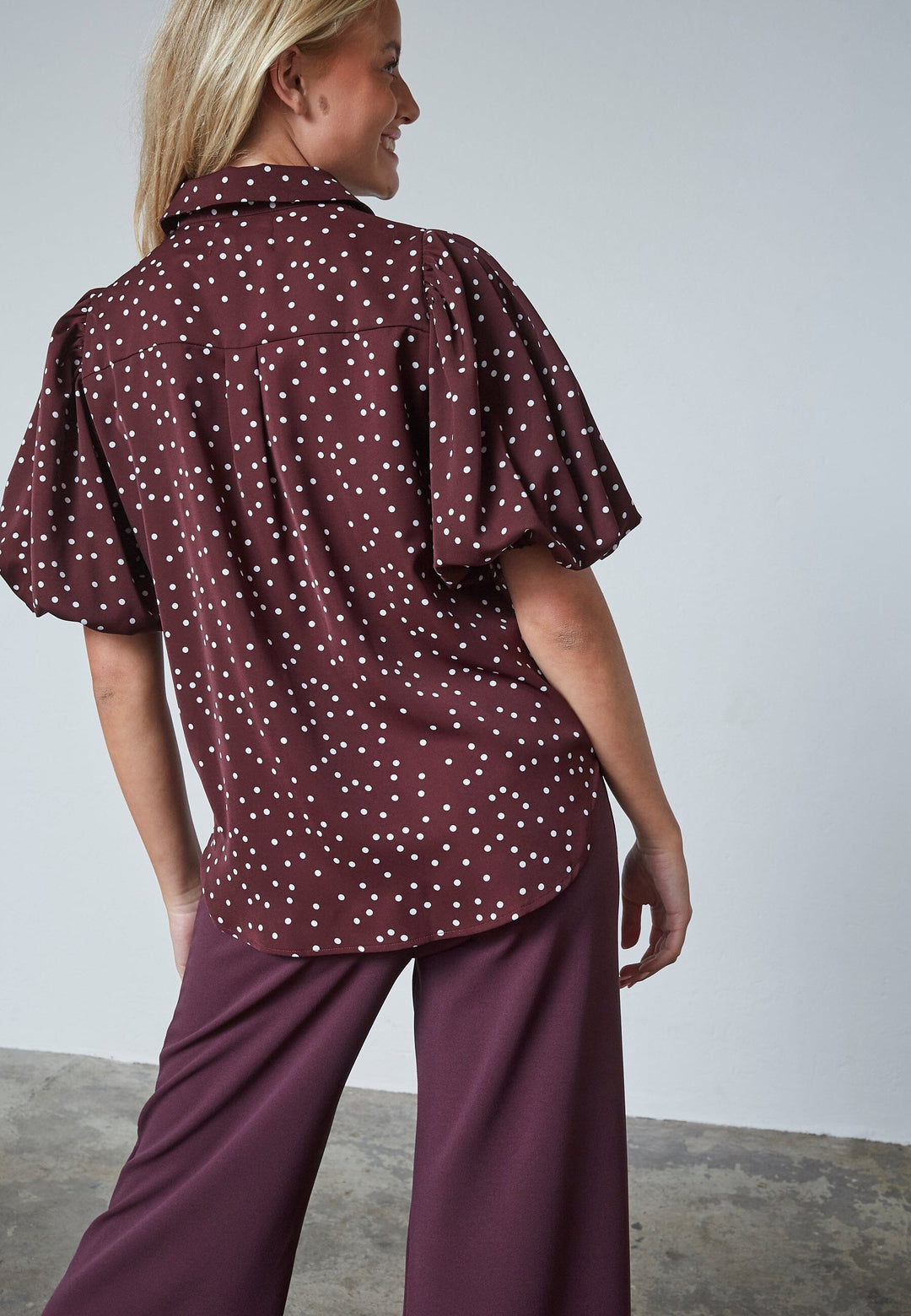 Sisters Point - Ella-Sh60 18813 - 801 - Bordeaux/Dot