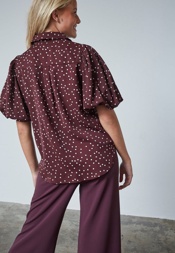 Sisters Point - Ella-Sh60 18813 - 801 - Bordeaux/Dot