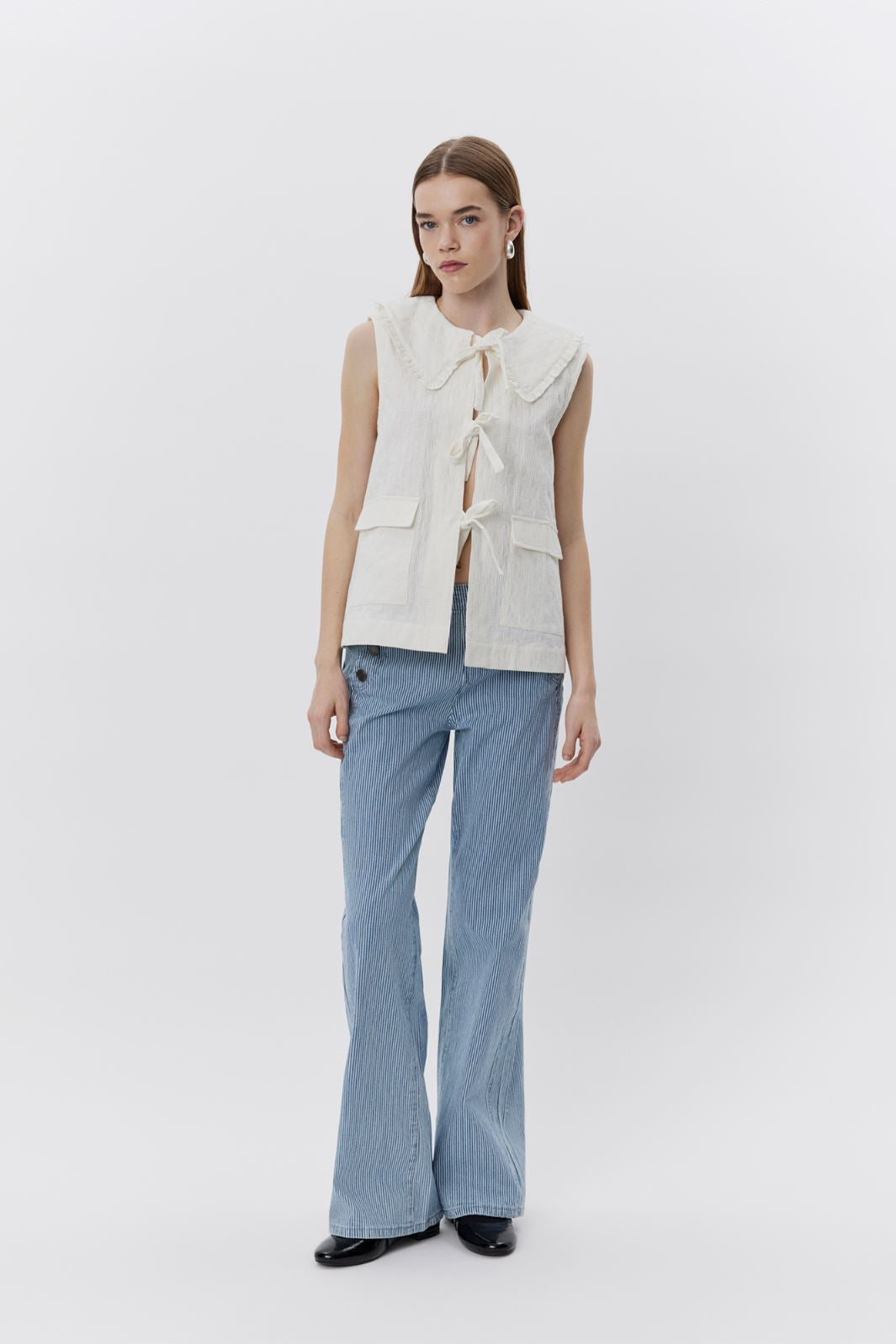 Sofie Schnoor - Annikasw Vest S251296 - 0124 - Snow White Veste