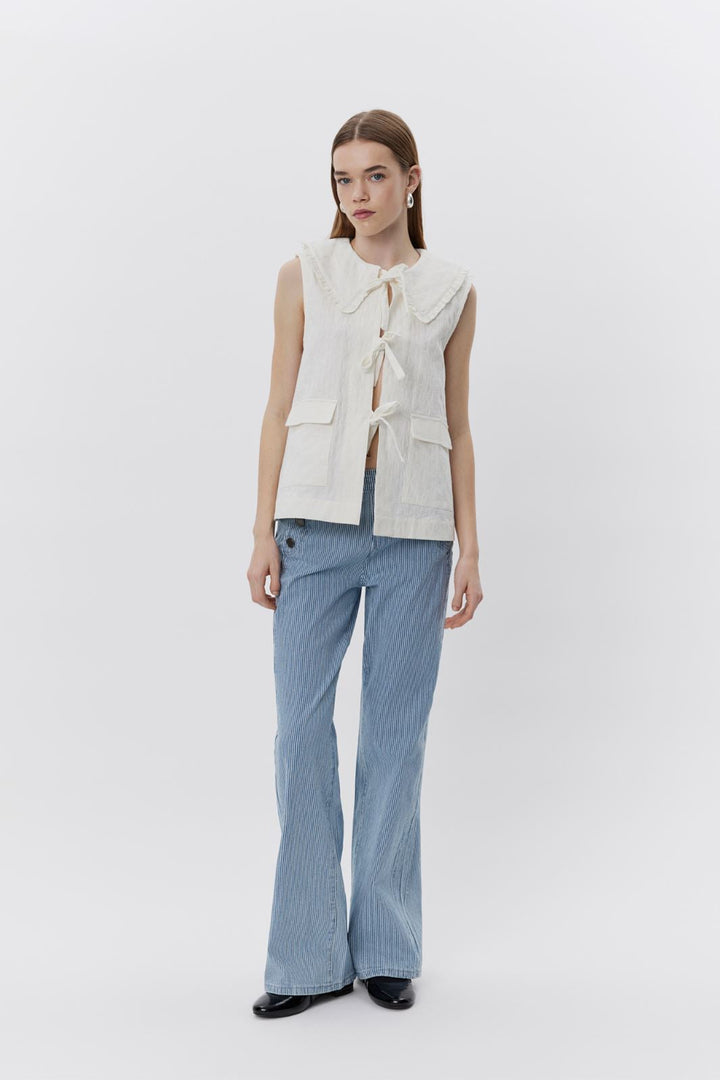 Sofie Schnoor - Annikasw Vest S251296 - 0124 - Snow White Veste